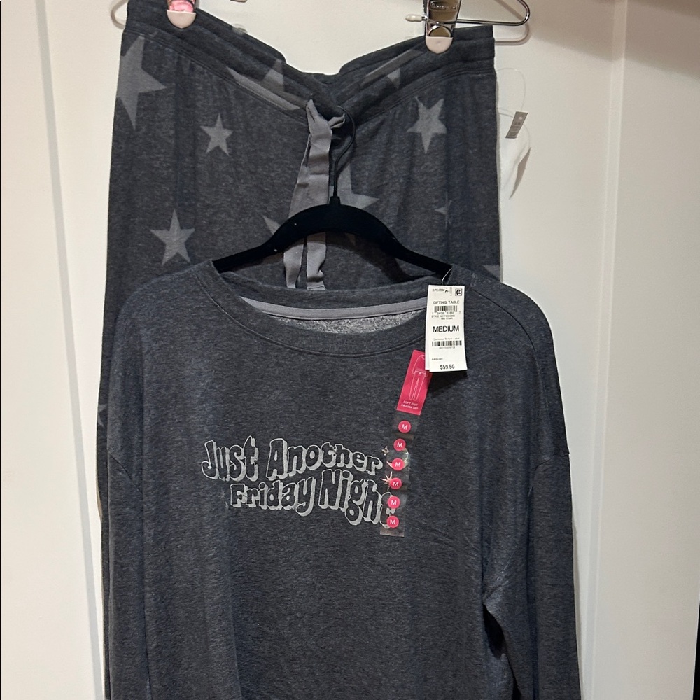 Jenni Gray Star Pajama Top